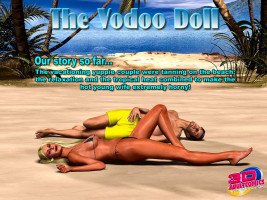 The Vodoo Doll- 3D Interracial