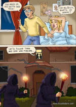 Teaching little voyeurs a rough lesson