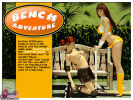 Bench Adventure – Shemale 3D Futanari