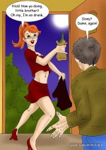 MagicIncest – Sex Adventure with a Drunk Sis