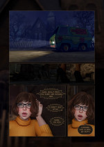 Velma Dinkley and Naughty Dog Scooby Doo