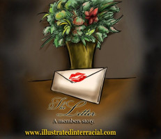illustrated interracial-The Letter