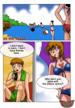 Family At The Beach
