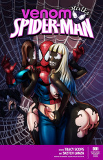 Venom Stalks Spidey- Tracy Scops