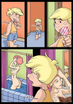 Dennis- Sister in the shower