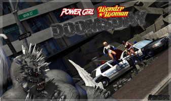 Power Girl-Wonder Woman Doomsday – Mongo Bongo