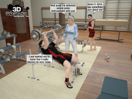 2 Guys [email protected] chick in gym
