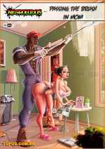 Negroludos 4 – Passing Brush in Mom