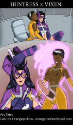 Extro- Huntress x Vixen (color)