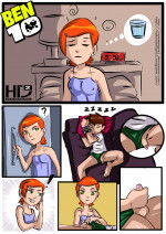 Gwen Blows Ben 10- Night Rest