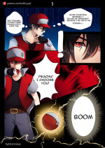 Turtle’s Soul – Trainer Red with Pikachu