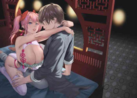 [Honkondou (Masora Ema)] 九龍絶春堂～墨と交わる夫婦合巹～