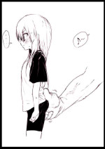 [timidamente] Waga-ko no oshiri sawattetara okorareta