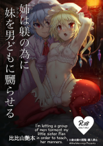 [Hihiyama Tsuyabon (Hihiyama Yokikana)] Watashi wa Shitsuke no Tame ni Flan o Otoko-domo ni Naburaseru | I'm letting a group of men torment my little sister Flan in order to teach her manners. (Touhou Project) [English] [ATF] [Digital]