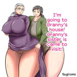 [Surigoma] Obaa-chan Ie ni Boku wa Iku! Obaa-chan Ie ni Obaa-chan no Imouto ga Kita! | I'm going to Granny's house! Granny's sister is came to visit! [English] [CulturedCommissions]