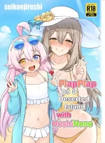 [seikonjirushi (Sucota)] HoshiNono to Mujintou de Pacopaco Suru Hanashi | PlapPlap on a Deserted Island with HoshiNono (Blue Archive) [English] [SDF] [Digital]