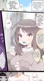 [imaat] A vore manga where you are shrunk by a girl with blue mucous membranes and then swallowed whole [English/Japanes