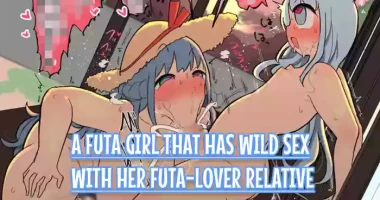 [Momomo] Shinseki no Futanari-chan Daisuki Onee-san to Guchogucho Ecchi Futanari-chan [English] [Team Rabu2]