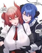 [kanta] Fiammetta vs Mostima (Arknights)