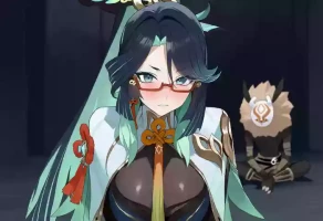 閒雲 Xianyun 丘丘人 (genshin) [AI Generated]