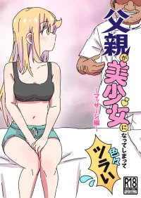 [NEDALAND (Neda Hirofumi)] Chichioya ga Bishoujo ni Natte Shimatte Iroiro Tsurai ~Massge Hen~ [Digital]