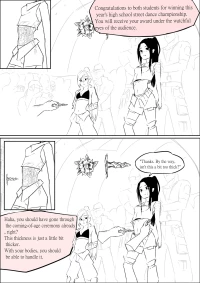 (R-18G)[ーYuna かみしろ(Pixiv)] High School Dance Competition Winners (English)