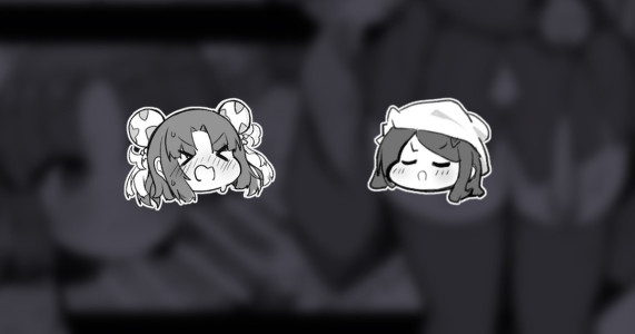 [もりの] さくやちゃん＆しののめさん