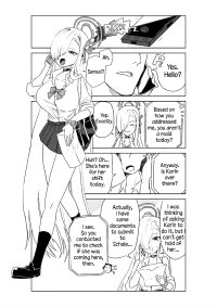 [Kyou Utamaro] Karin Assisting Sensei and Asuna Delivering a Forgotten Item (Blue Archive)