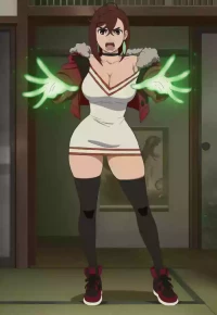 [Jarentr] Ayase Momo vs Evil Eye [AI Generated]