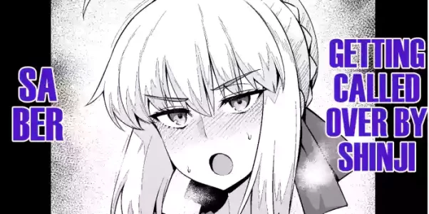 [Ankoman] Saber, Taiiku Souko de... +  Artoria, Botebara Bloomer de Shinji to… | Saber, Getting Called Over by Shinji + 
