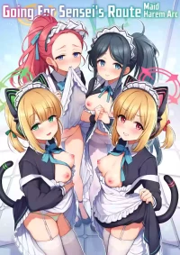 [K+W (Sasachinn)] Sensei Kouryaku Game Maid Harem Hen | Going For Sensei's Route Maid harem arc (Blue Archive)