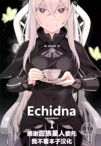 (C99) [Ohanabatake (Siseki Hirame)] Echidna sukebebon I (Re:Zero kara Hajimeru Isekai Seikatsu) [Chinese] [甜族星人x我不看本子汉化] [Digital]