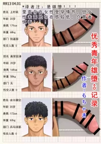 [もちゃき] 优秀青年 雄堕 记录 [Chinese]