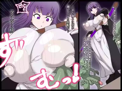 [天聖] ゴブリンに爆乳をドスケベハードファックで嬲られまくるフェルンさん♡ (葬送のフリーレン) [日本語、英語]