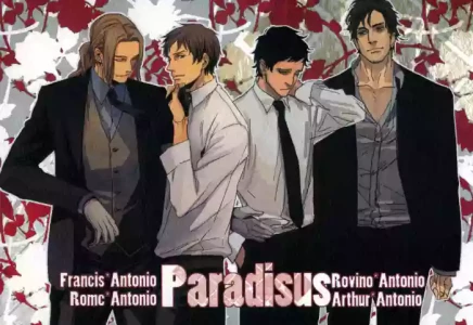[MICROMACRO, tekkaG, gunblue (Yamada Sakurako, Haru, Kazu)] Paradisus (Hetalia Axis Powers) [English] (Incomplete)