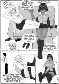[Sockshop / The Crazy Sock Shop] Karin & Asuna: Disposing of Masochistic Trash-Sperm with Super-Stinky Foot Masturbation