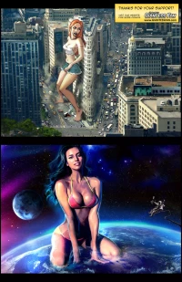 Goddess ADBC [Giantess Fan] - Chapter 1