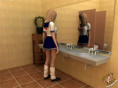 Alice’s Diary [Alice3Diary] - Chapter 40 Lesbian threesome in the toilet