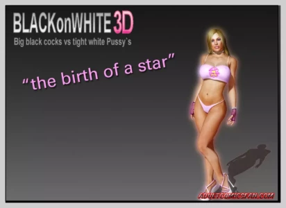 The Birth Of A Star [BlackonWhite3D]