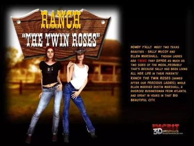 Ranch – The Twin Roses [IncestChronicles3D] - Chapter 4