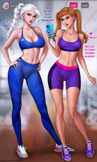 How To Train Your Ass With Elsa (Frozen) [Aroma Sensei] - Shemale - X-Ray - Chapter 1