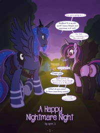 A Happy Nightmare Night (My Little Pony – Friendship Is Magic) [Syoee_B]