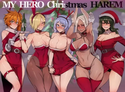 MY HERO Christmas HAREM (My Hero Academia) [Ratatatat74]