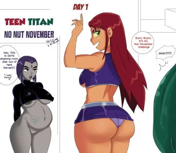 No Nut November (Teen Titans) [VN Simp]