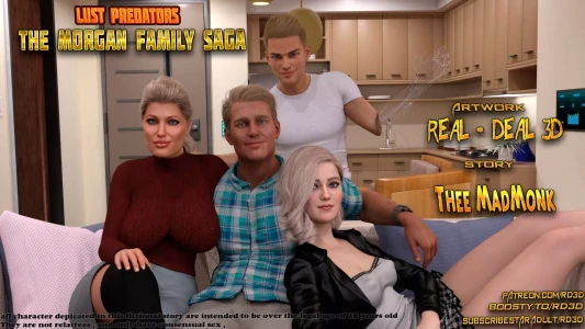 Lust Predators – The Morgan Family Saga [Real-Deal 3D] - Chapter 1