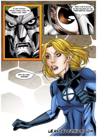 Only Invisible Woman can save the Fantastic Foursome from Dr. Doom! (Fantastic Four) [Leandro Comics]