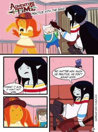 Practice With The Band (Adventure Time) [Inker Comics]