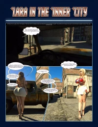 Lara In The Inner City [Moiarte3D]