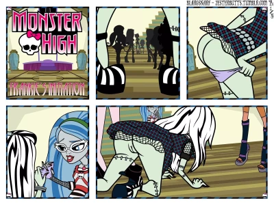 Frankie’s Initiation (Monster High) [Blargsnarf]