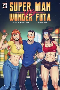 Super Man VS Wonder Futa (Justice League) [Run 666]